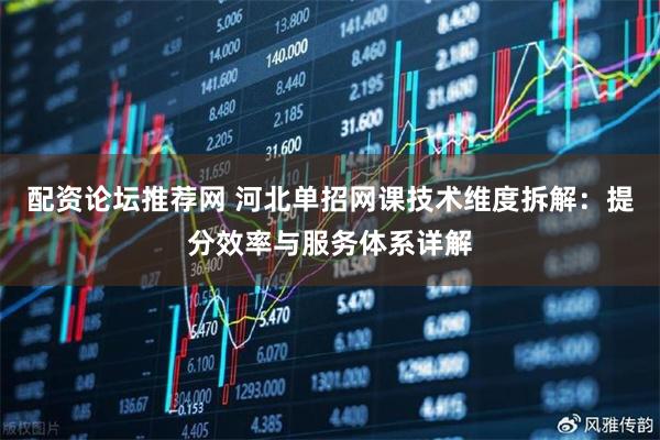 配资论坛推荐网 河北单招网课技术维度拆解：提分效率与服务体系详解